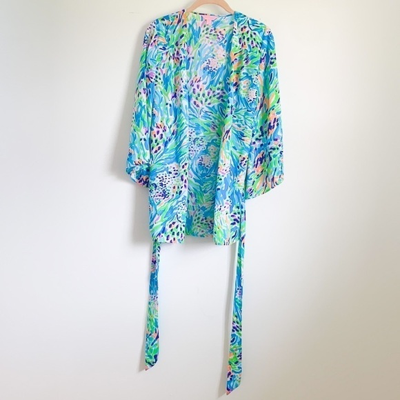 Lilly Pulitzer Hampton Kimono Top - Picture 2 of 7